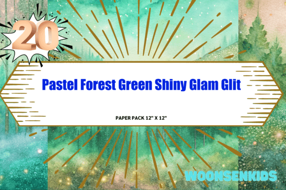 Download Top Pastel Forest Green Shiny Glam Glitter Textures Watercolor Png Kdp Digital Paper - Glitter texture Collection