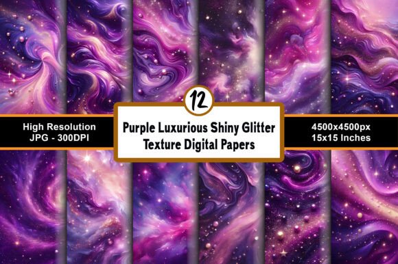 Download Purple Luxurious Shiny Glitter Textures - Glitter texture Collection