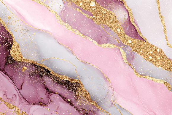 Download Pink Gold Marble Glitter Texture - Glitter texture Collection