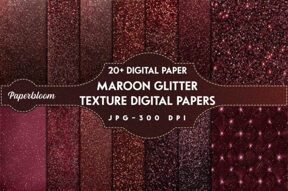 Download Maroon Glitter Texture Digital Papers - Glitter texture Collection