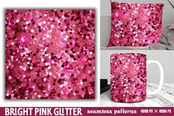 Download Bright Pink Glitter Pattern Background - Premium Resources