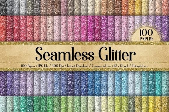 Download Seamless Glitter Texture Papers - Glitter texture Collection