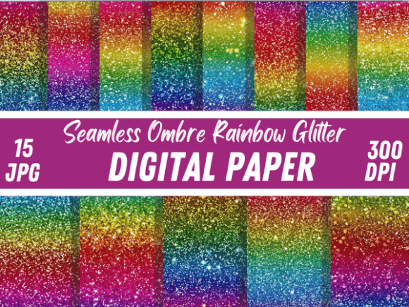 Download Ombre Rainbow Glitter Texture Background - Glitter texture Collection